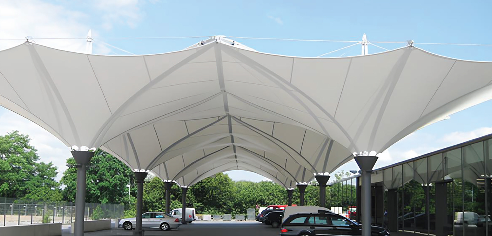 Car Parking Tensile Structure Manufacturers in Udaipur