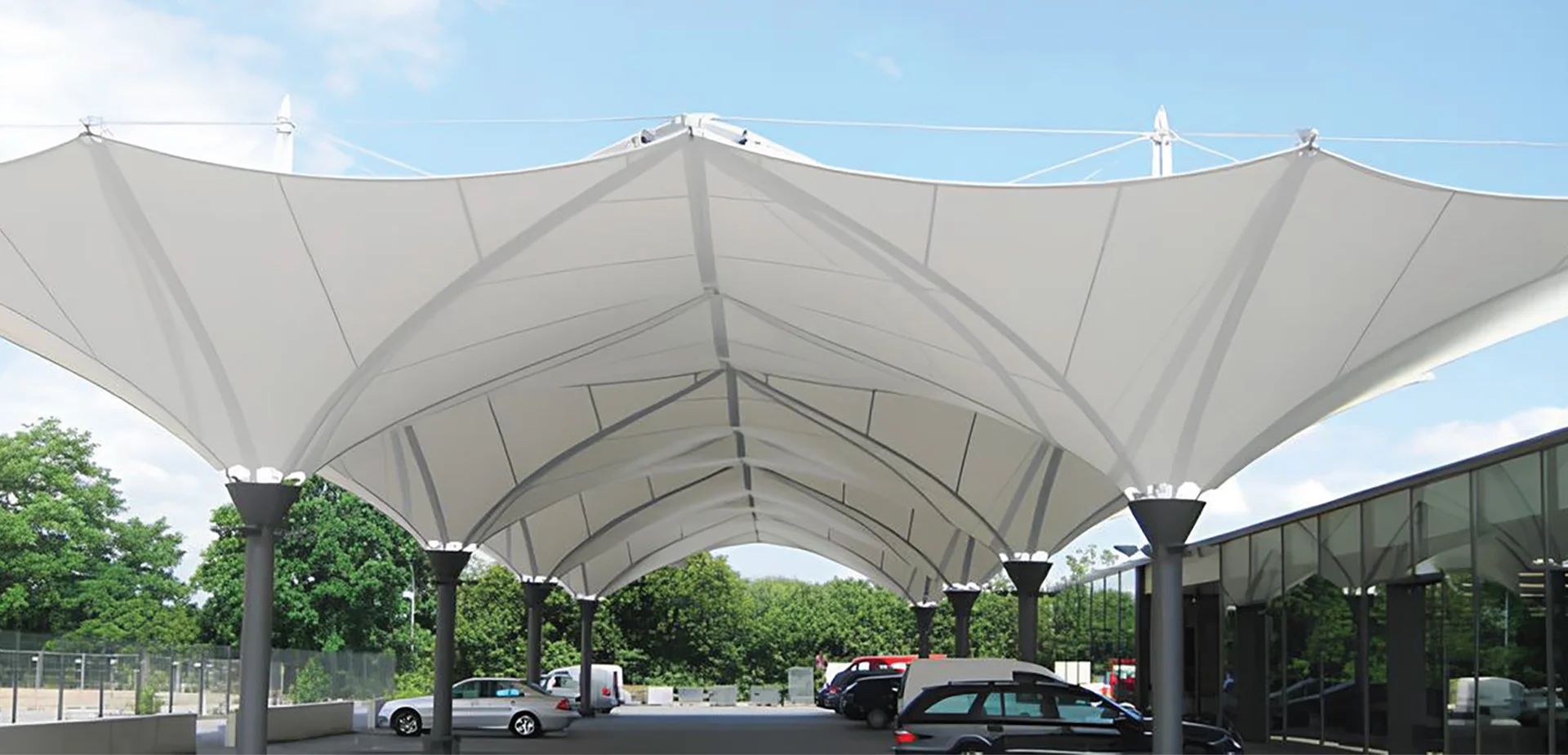 Car Parking Tensile Structure Manufacturers in Udaipur