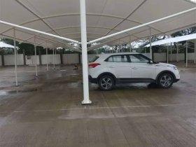 Central Column Parking Shade Structure Manufacturers in Udaipur Manufacturers in Udaipur 