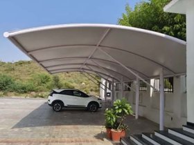 Extended Roof Parking Shade Structure Manufacturers in Udaipur Manufacturers in Udaipur 