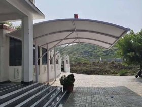 Entrance Arched Roof Parking Shade Manufacturers in Udaipur Manufacturers in Udaipur 