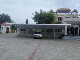 Courtyard Covered Parking Shade Structure Manufacturers in Udaipur Manufacturers in Udaipur 