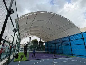 Badminton Court Indore Tensile Canopy Roof Manufacturers in Udaipur