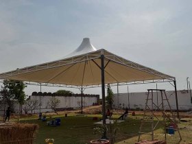 Conical Tensile Membrane Structure Manufacturers in Udaipur