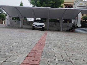 Car Parking Tensile Structure With a Metal Manufacturers in Udaipur