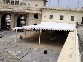 City Palace Conical Tensile Fabric Structure Manufacturers in Udaipur Manufacturers in Udaipur 