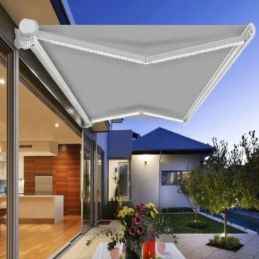Remote Control Automatic Pvc Awning For Residential Use Waterproof Manufacturers, Suppliers in Udaipur