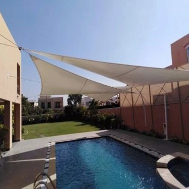 Tensile Shade Sail Canopy Structure For Swimming Pool And Outdoor Seating Manufacturers, Suppliers in Udaipur