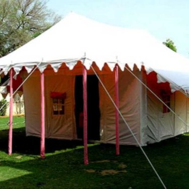 Prefabricated Tensile Tent Structure With Weather Resistant Fabric Canopy Manufacturers, Suppliers in Udaipur