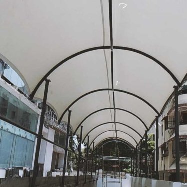 Shopping Mall Parking Tensile Structure For Covered Walkway And Outdoor Parking Manufacturers, Suppliers in Udaipur