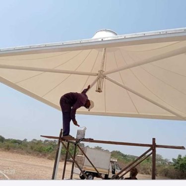 Modern Tensile Gazebo Structure For Outdoor Shade And Seating Manufacturers, Suppliers in Udaipur