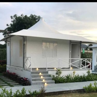 Modern Luxury Tent House Structure For Outdoor Resort And Glamping Accommodation Manufacturers, Suppliers in Udaipur